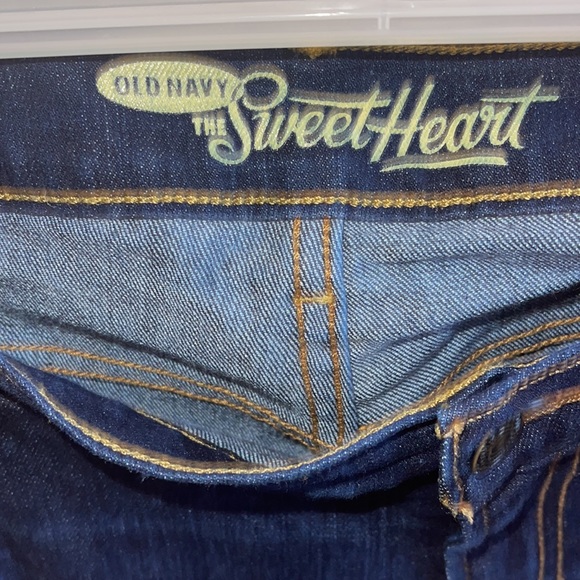 NWOT old navy sweetheart regular darker jeans size 18 run bigger so cute - Picture 3 of 5